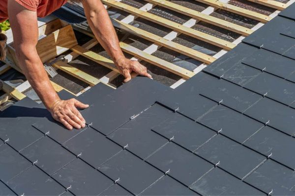 Slate roofing 1